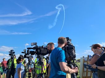 Nowe FA50 na XII Międzynarodowej Wystawie Lotniczej Fly Fest w Piotrkowie Trybunalskim 